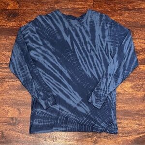 Women’s Pink Victoria’s Secret Tie Dye Long Sleeve Living For The Weekend Size S